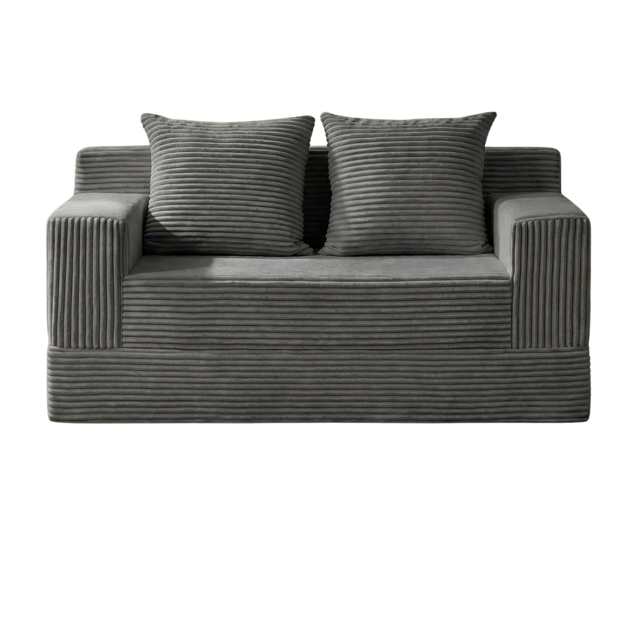 Modern Dark grey lounge sofa ultimate comfort